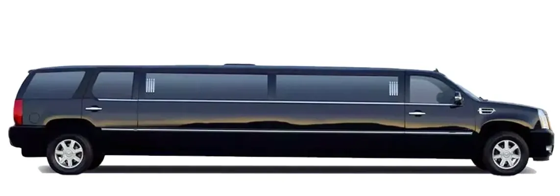 The 18 Passenger Escalade Limousine, ready to rent