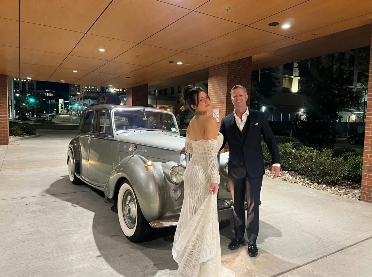 The 1952 Bentley Mark VI, ready to rent