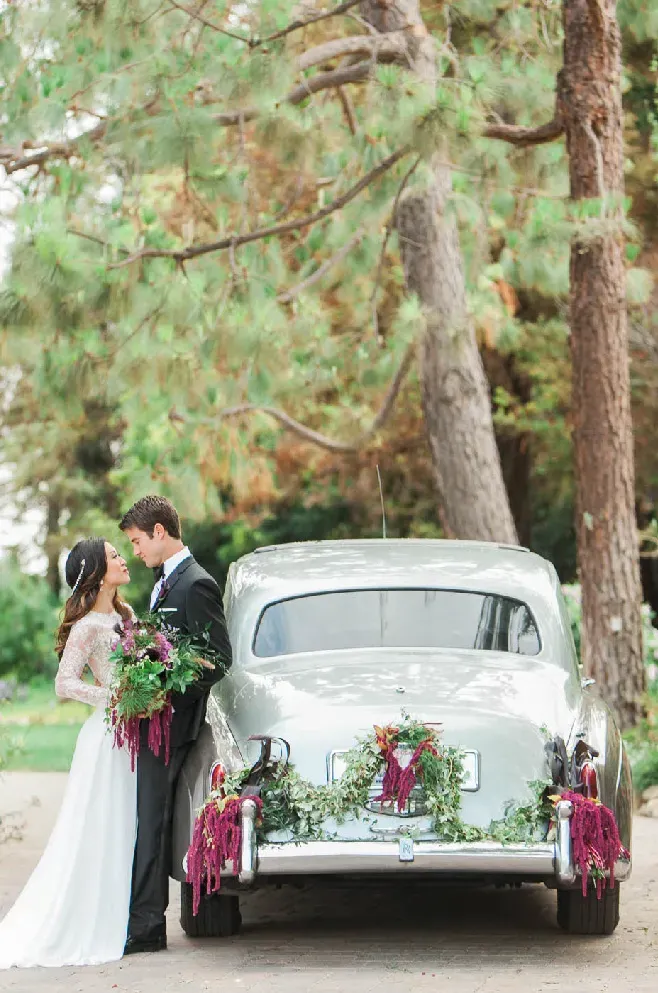 1958 Silver Rolls-Royce Silver Cloud I exterior, photo 9 for wedding car rental in Tarzana, CA