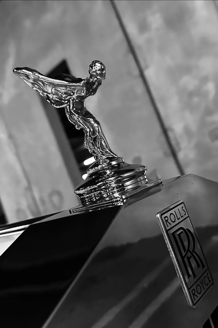 Detail shot of the 1959 Rolls-Royce Silver Cloud