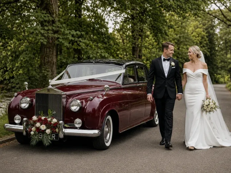 1960 Rolls-Royce Silver Cloud II for wedding car rental in Junction City, CA