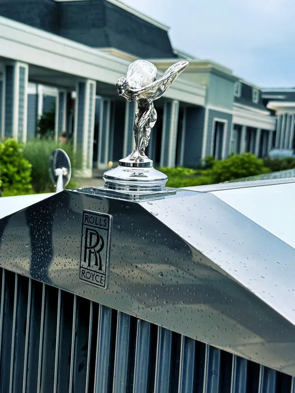 Detail shot of the 1961 Rolls-Royce Silver Cloud