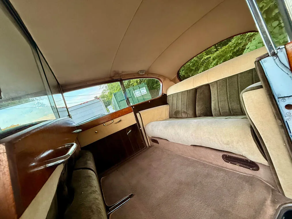 1962 Rolls Royce Austin Princess Stretch Limousine interior for limo rental