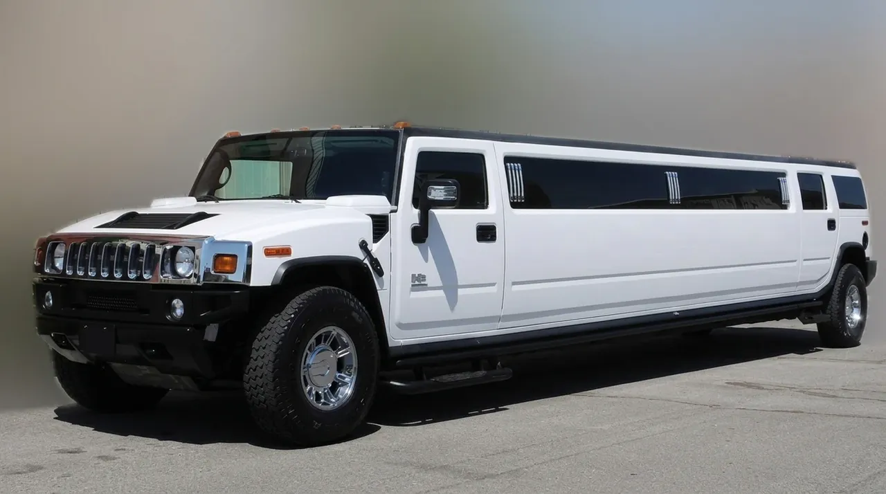 The 20 Passenger Hummer Limousine, ready to rent