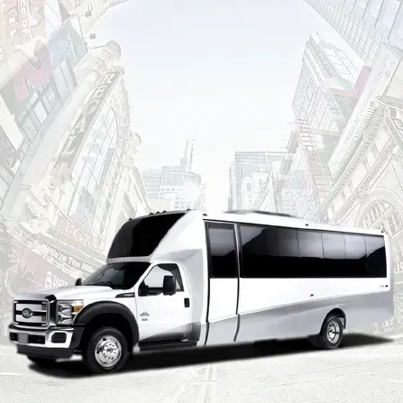 The 20 Passenger Party Bus, ready to rent