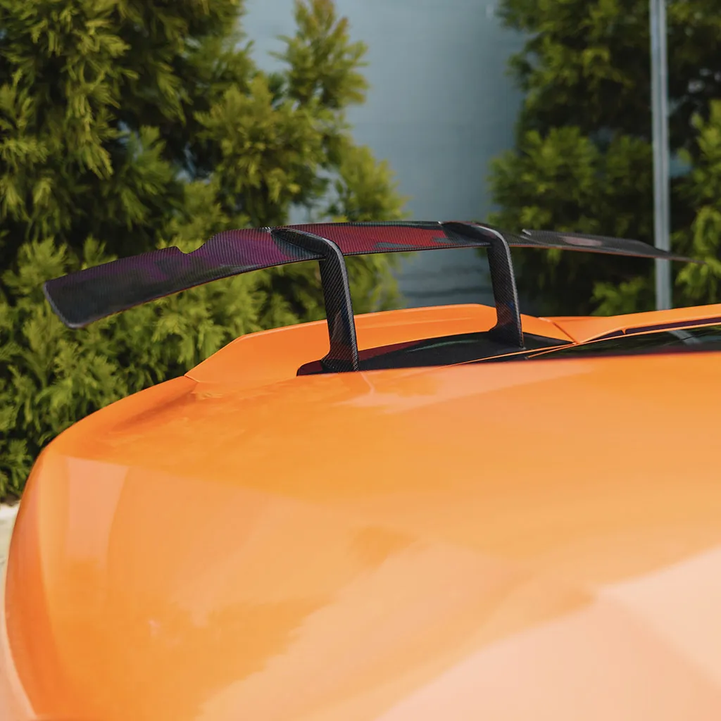 Orange 2022 Lamborghini Huracan EVO Arancia Atlas, photo 8 for sports car rental