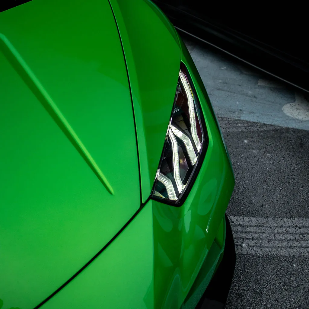 Green 2022 Lamborghini Huracan EVO Verde Mantis, photo 4 for exotic and luxury car rental