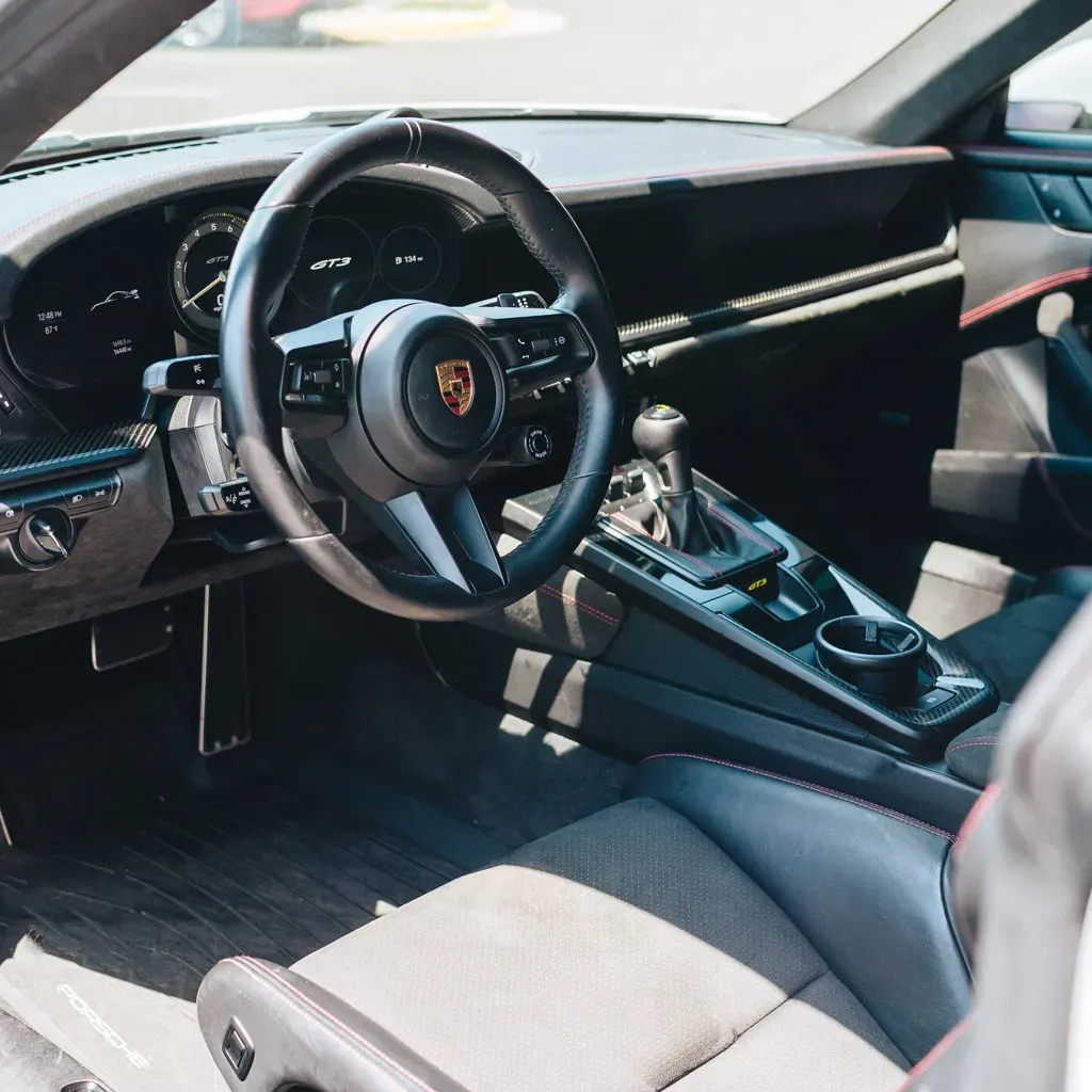 Gray 2022 Porsche 911 GT3 (1 of 15 in the USA), photo 7 for sports car rental