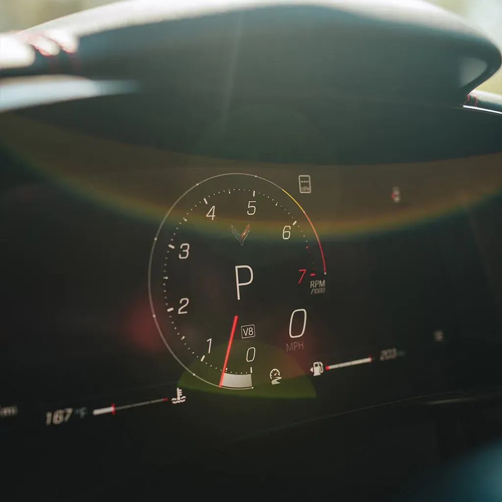 Black 2023 Corvette C8 2LT Convertible, photo 9 for sports car rental