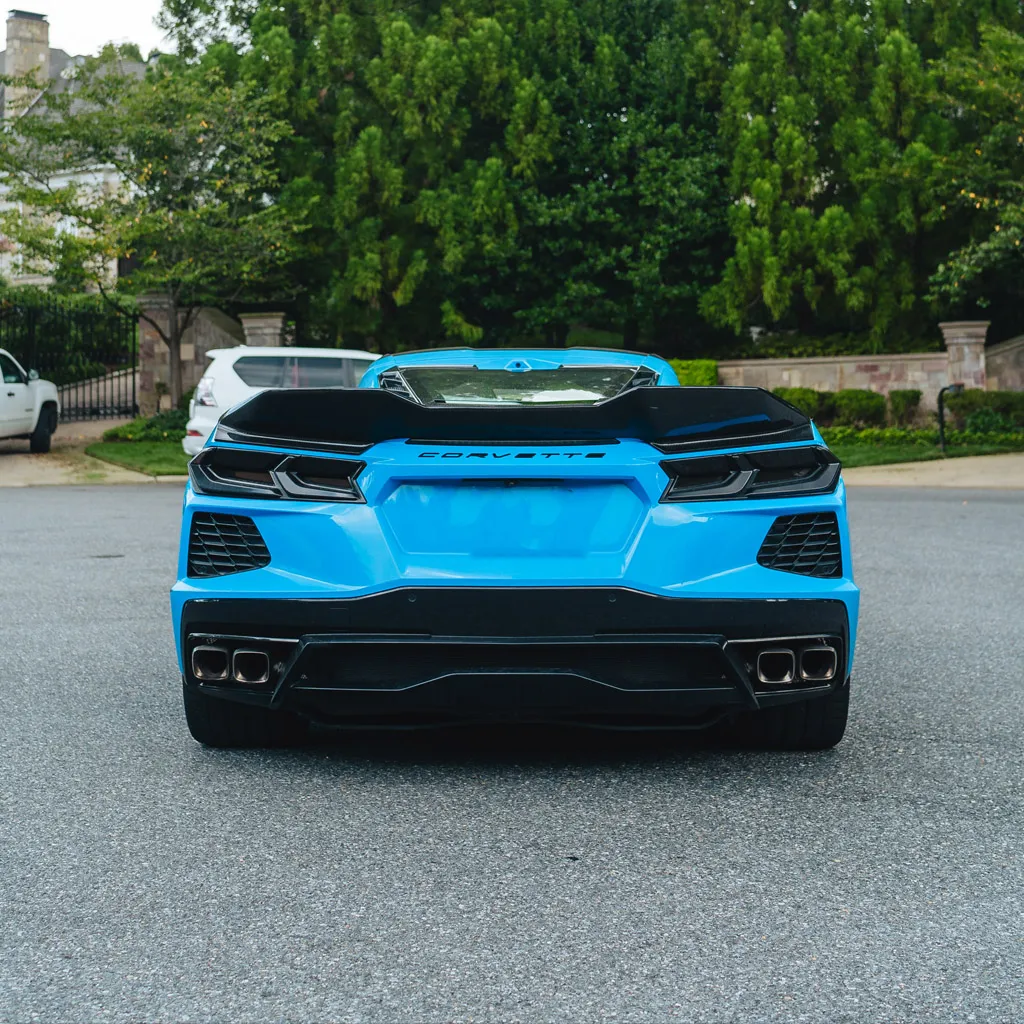 Blue 2023 Corvette C8 3LT Convertible, photo 12 for sports car rental