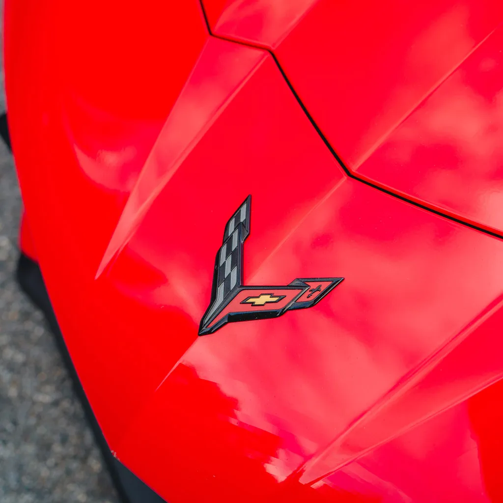 Red 2023 Corvette C8 Roadster 3LT (Automatic Convertible), photo 12 for sports car rental