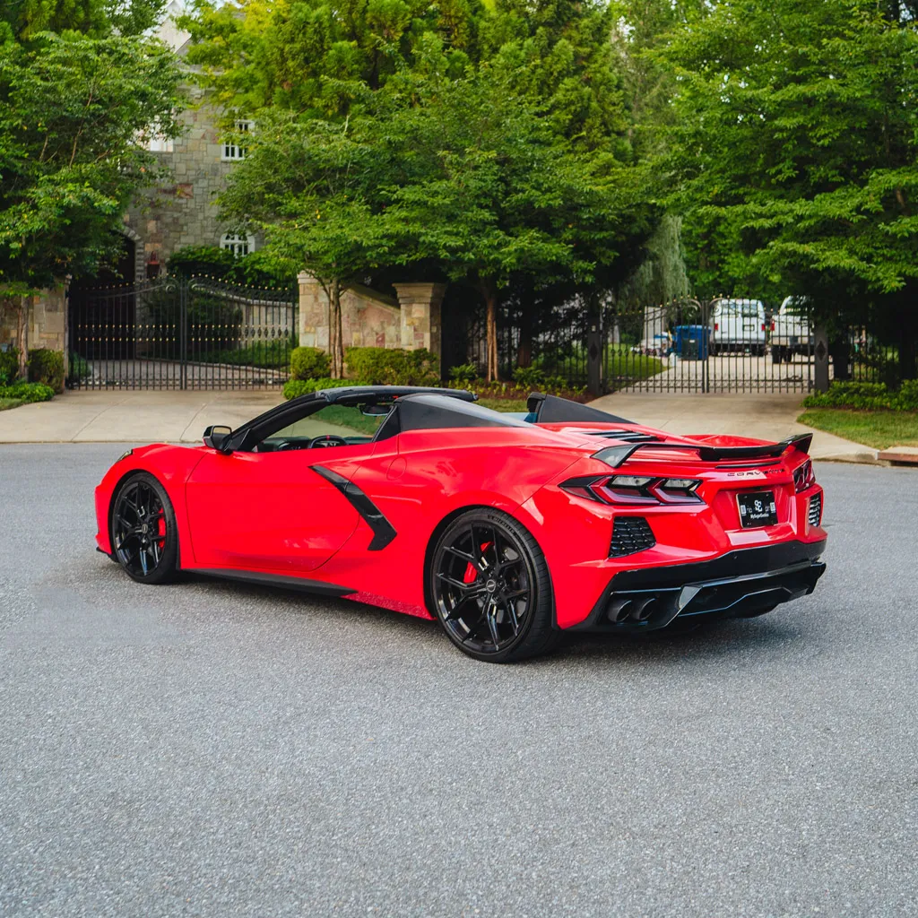 Red 2023 Corvette C8 Roadster 3LT (Automatic Convertible), photo 6 for sports car rental