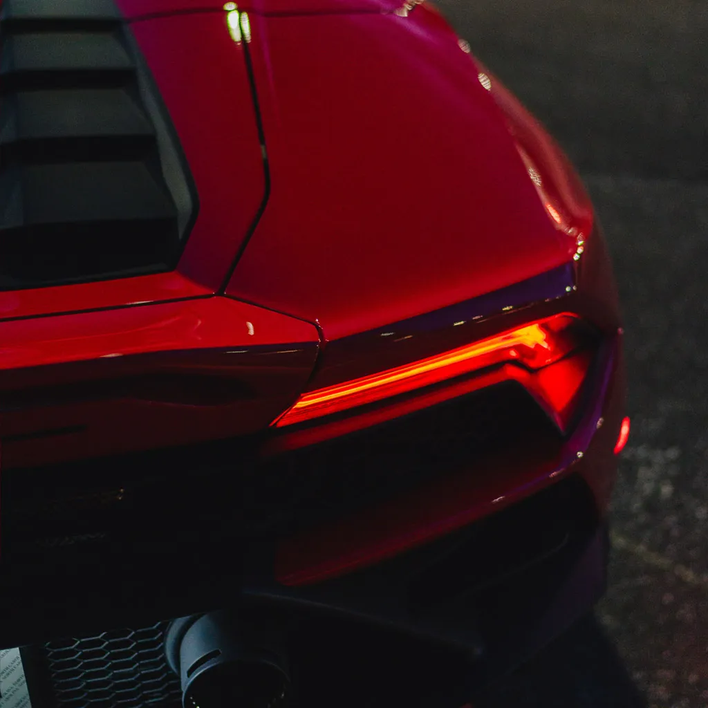 Red 2023 Lamborghini Huracan EVO Spyder, photo 11 for sports car rental