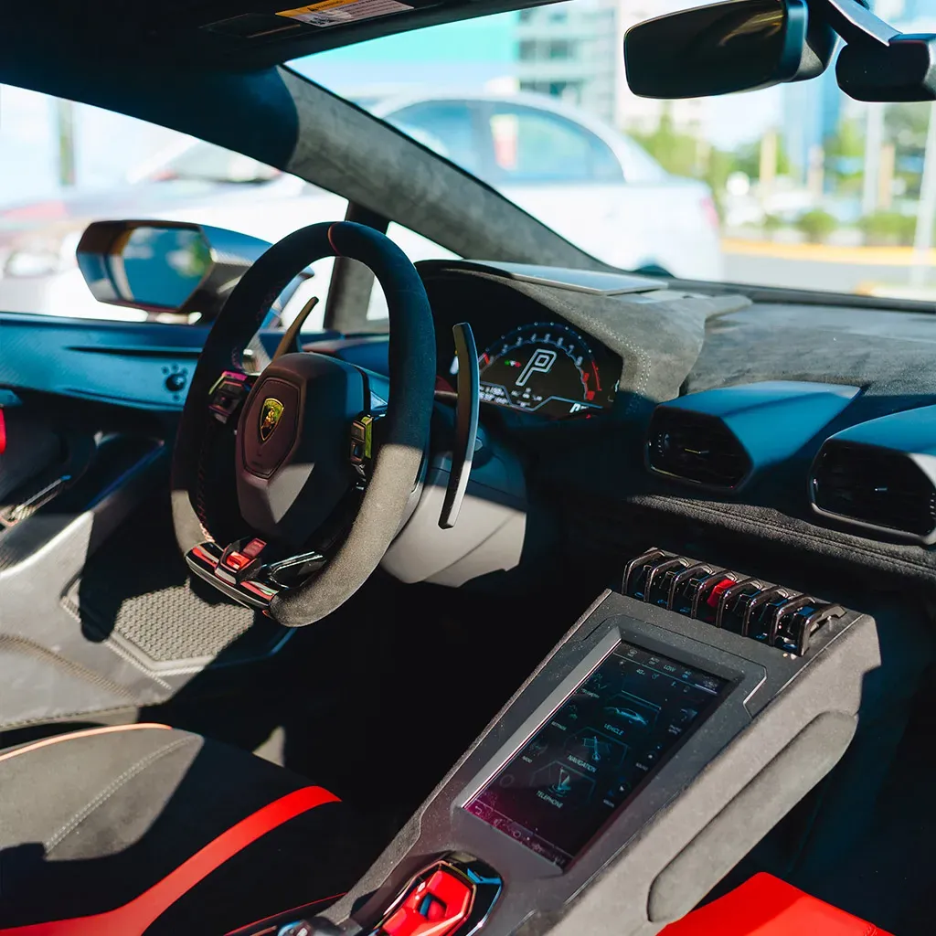 Orange 2023 Lamborghini Super Trofeo Omologata, photo 9 for sports car rental