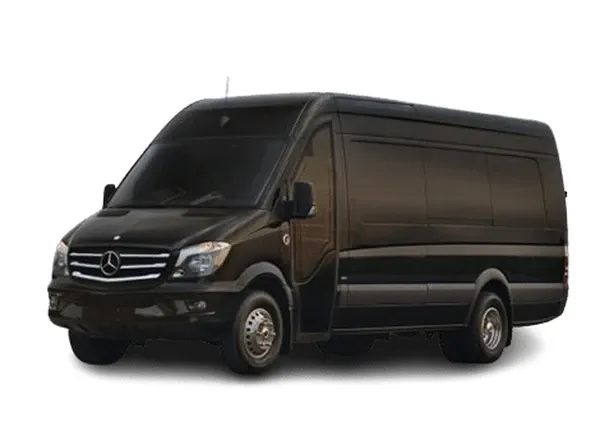 The 23 Passenger Shuttle, ready to rent