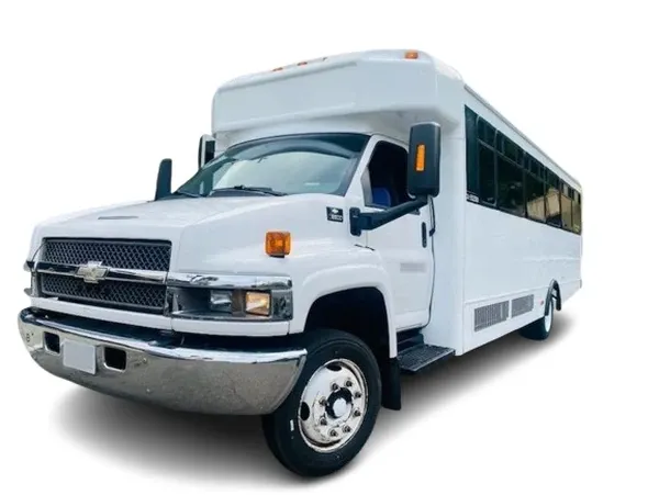 The 27 Passenger Party Bus, ready to rent
