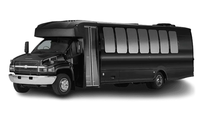 The 30-Passenger Party Bus, ready to rent