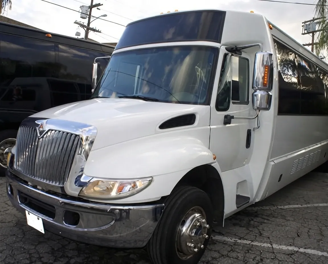 The 32 Passenger Party Bus, ready to rent