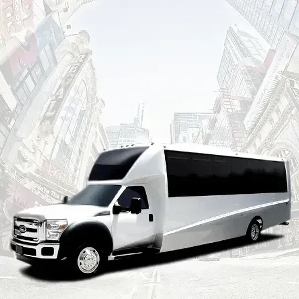 The 32 Passenger Party Bus, ready to rent