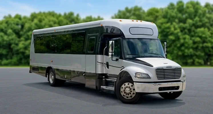 The 32 Passenger Party Bus, ready to rent