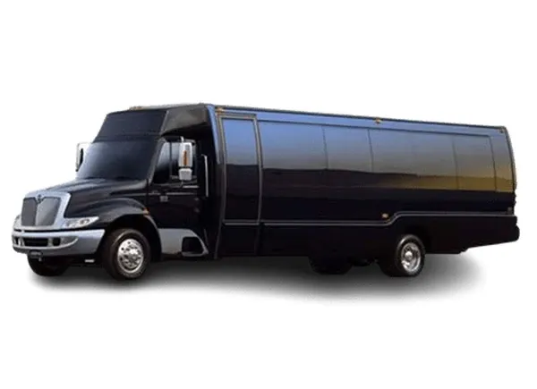 The 35 Passenger Mini Coach, ready to rent