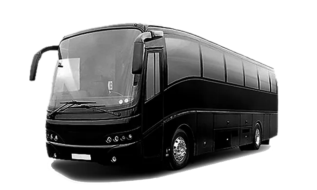 The 56 Passenger Motor Coach, ready to rent