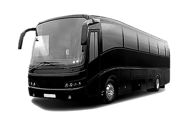 The 56 Passenger Motor Coach, ready to rent