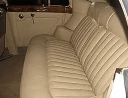 Inside of the Bentley 1960's