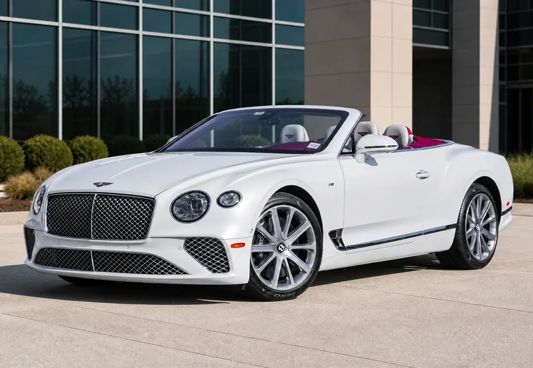 Bentley GTC Convertible for sports car rental
