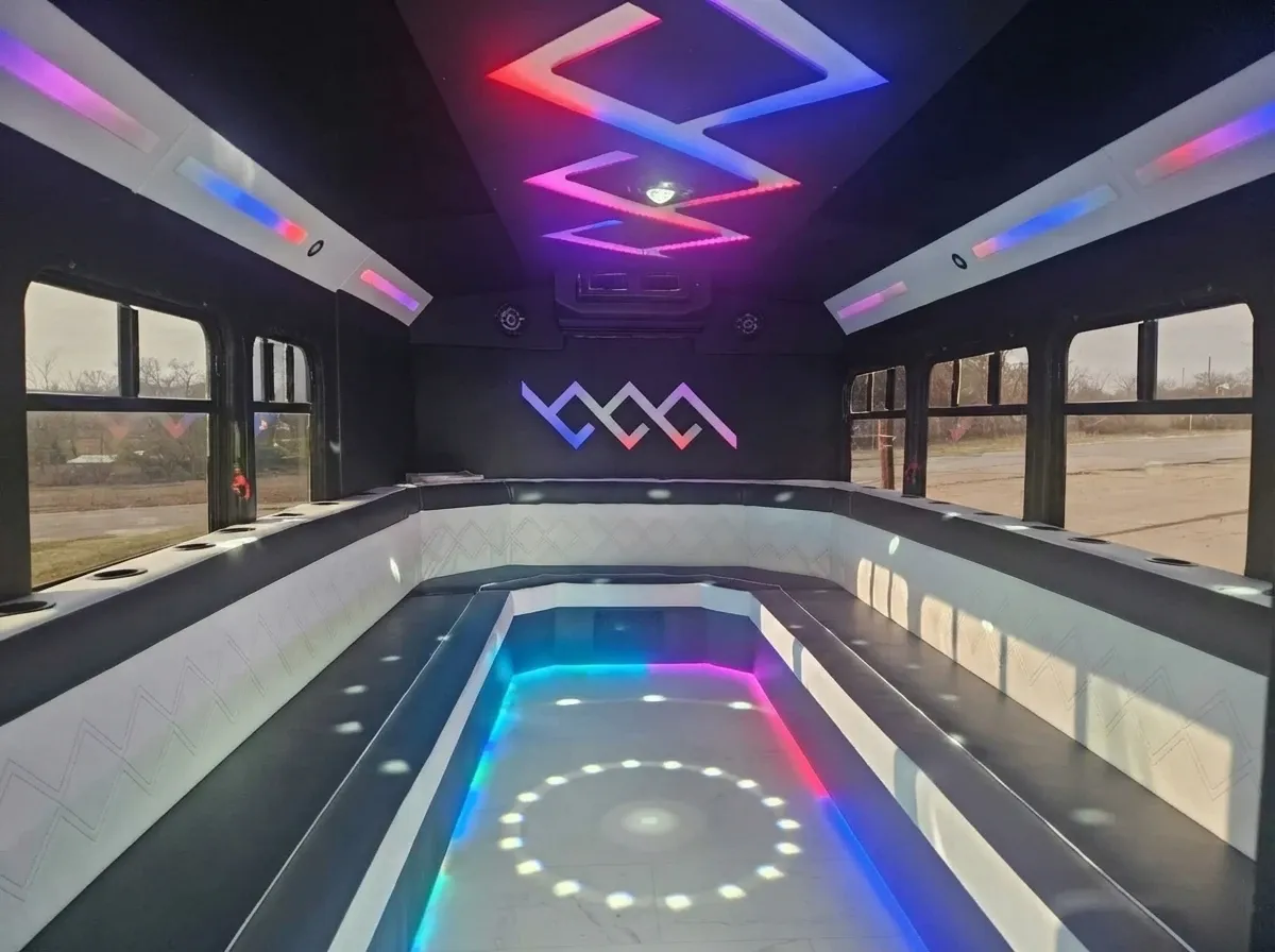The Black Mini Party Bus, shot 2