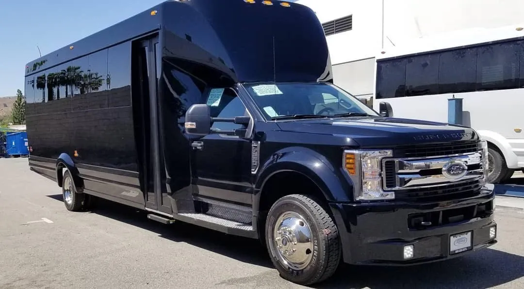 Black Party Bus for party bus rental