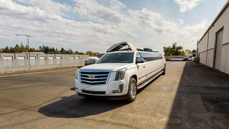 Cadillac Escalade Limo for limo rental in Angwin, CA