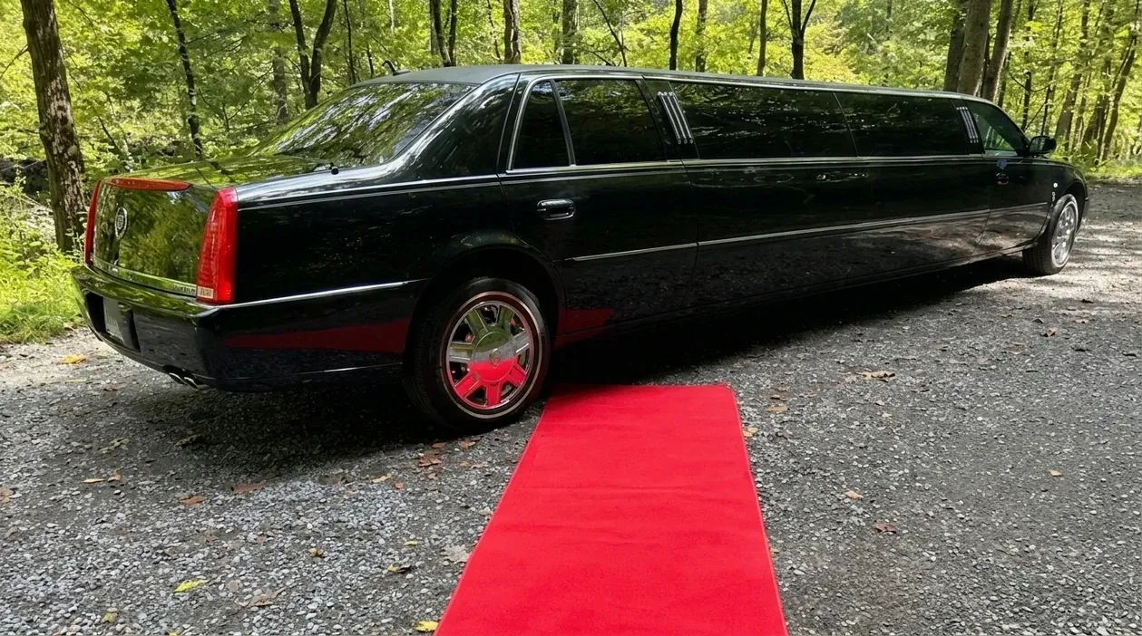 The Cadillac Stretch Limousine, ready to rent
