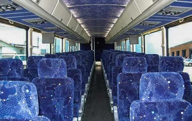 The 55 Passenger Charter Bus, ready to rent