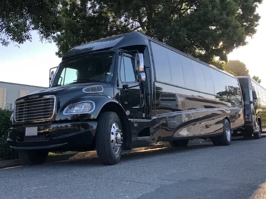 The 27 Passenger Executive Bus, ready to rent