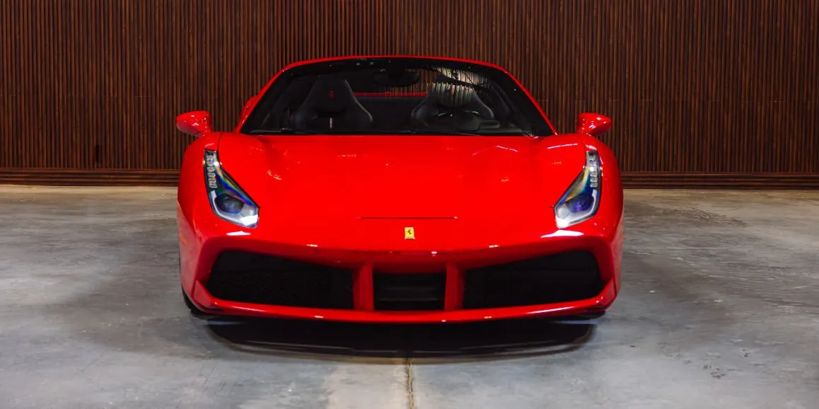 Red Ferrari 488 Spider, photo 2 for exotic and luxury car rental