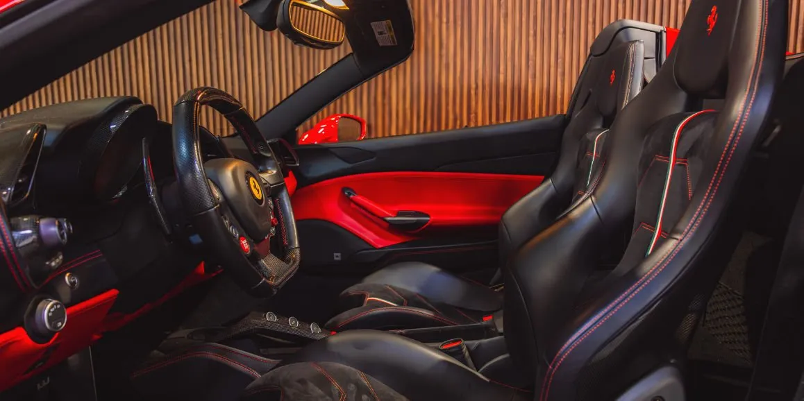 Red Ferrari 488 Spider, photo 5 for exotic and luxury car rental