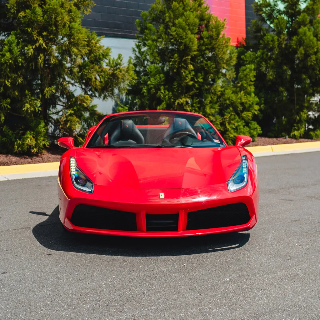 Ferrari 488 Spider Rosso Red, photo 10 for sports car rental