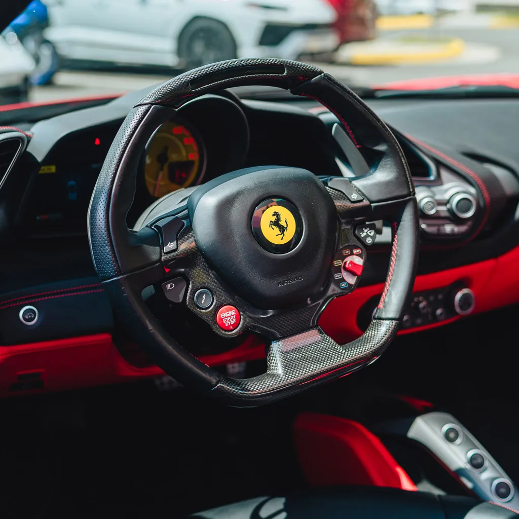 Ferrari 488 Spider Rosso Red, photo 4 for exotic and luxury car rental in Alleghany, CA