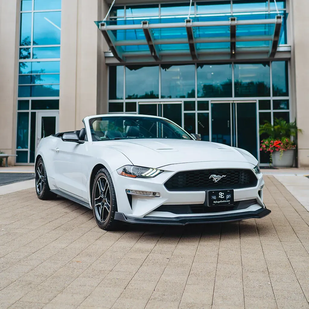 Fully Loaded Mustang Convertible for sports car rental