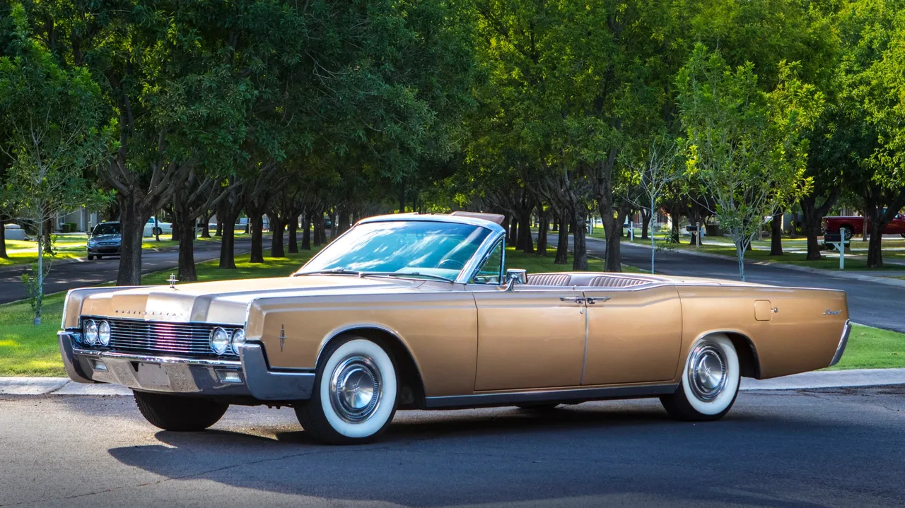 Gold Goldie -- The 66 Continental, photo 5 for wedding car rental in Gilbert, AZ