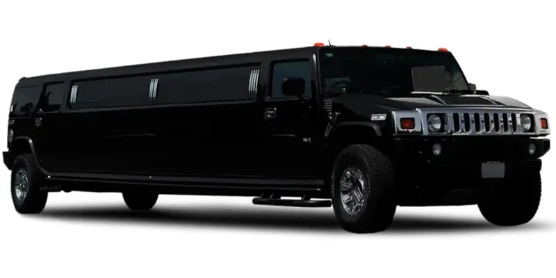 The Hummer Limousine, ready to rent