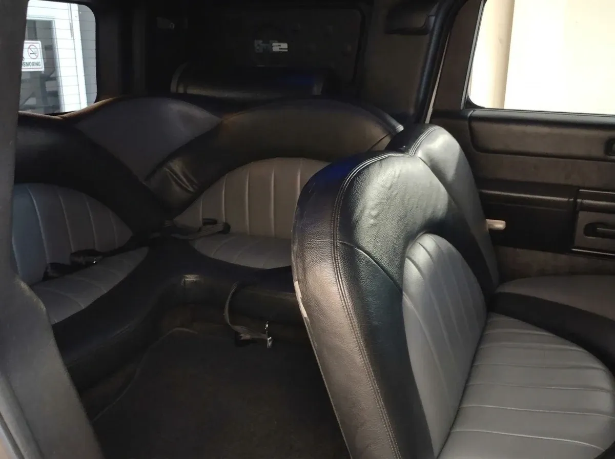 The black Hummer Limousine, shot 10