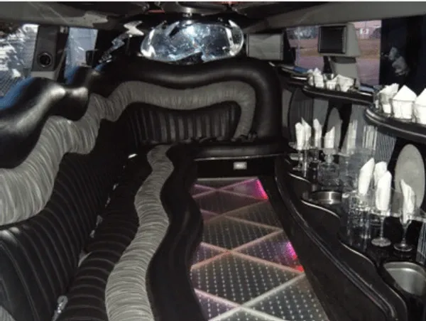 Hummer Limousine The pink Hummer Limousine, ready to rent