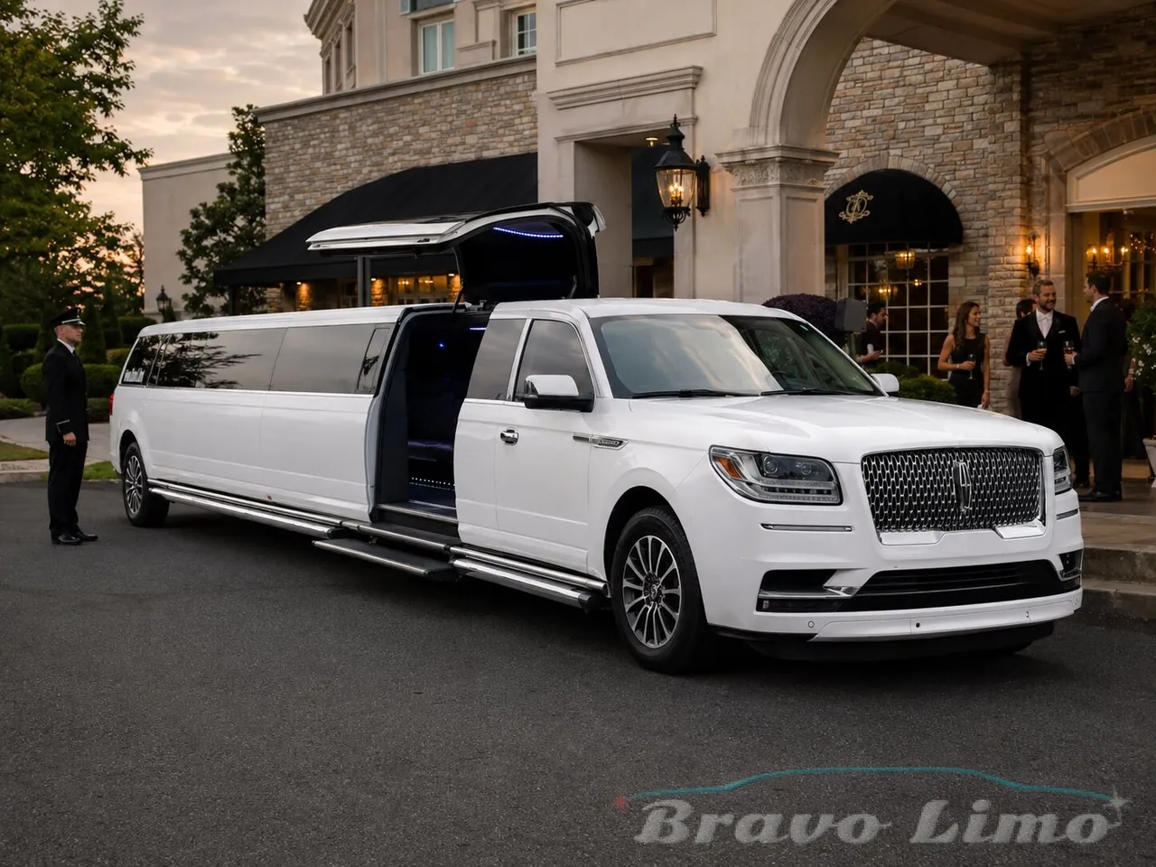 Jet Door Lincoln Navigator Limousine for limo rental