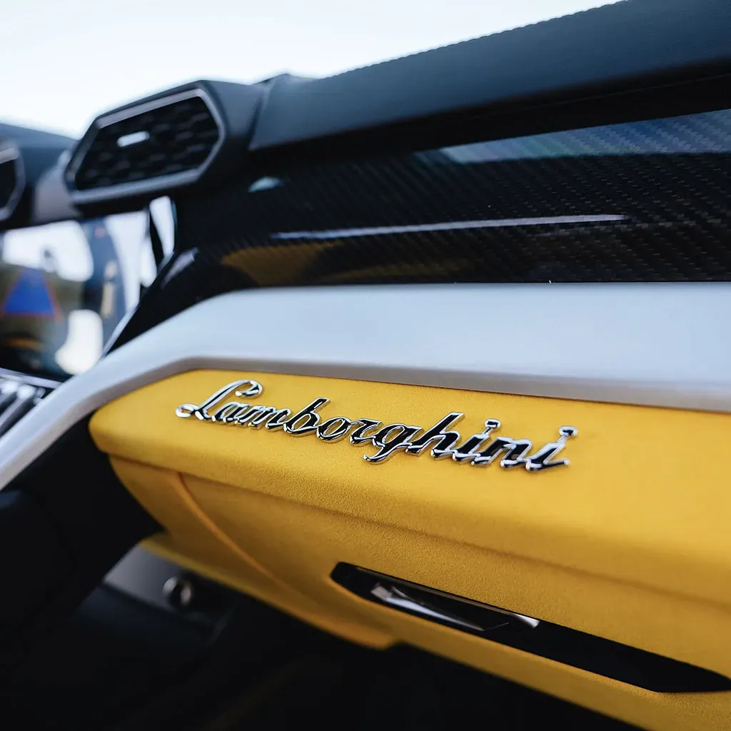 Gold Lamborghini Urus Giallo Auge, photo 3 for exotic and luxury car rental in Rockville, MD