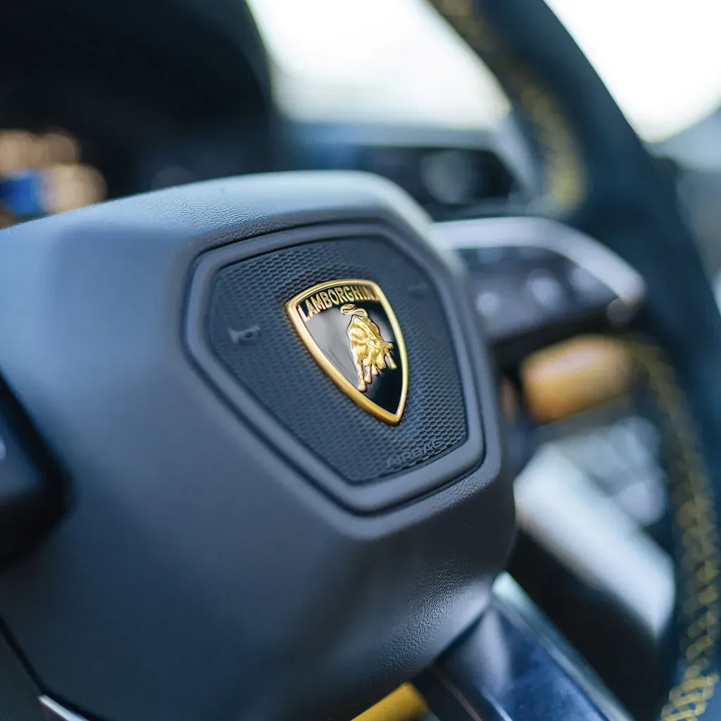 Gold Lamborghini Urus Giallo Auge, photo 5 for exotic and luxury car rental in Rockville, MD