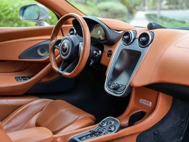 The silver McLaren 570S, shot 4