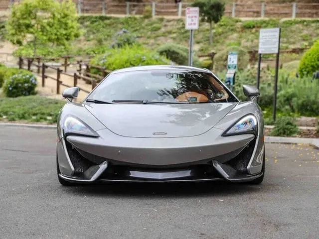 The silver McLaren 570S, shot 6