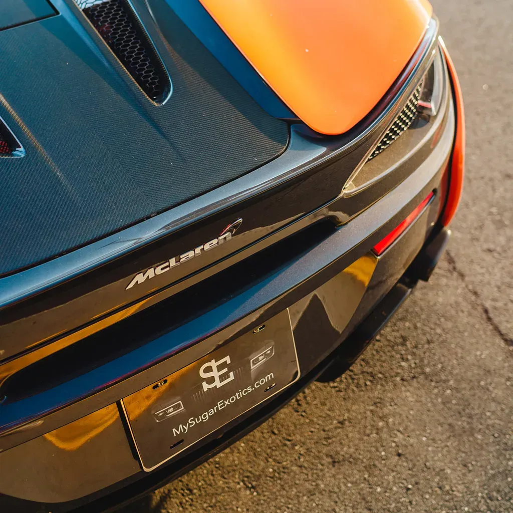 Orange McLaren 570S Ventura, photo 2 for sports car rental